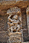 Orissa - Konarak - The Sun Temple, the hall of offerings (bhoga mandapa) also called nata-mandir (hall of dancers) because of the multitude of carvings of musicians and dancers 