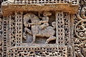 Orissa - Konarak - The Sun Temple, the hall of offerings (bhoga mandapa) also called nata-mandir (hall of dancers) because of the multitude of carvings of musicians and dancers 