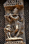 Orissa - Konarak - The Sun Temple, the hall of offerings (bhoga mandapa) also called nata-mandir (hall of dancers) because of the multitude of carvings of musicians and dancers