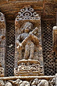 Orissa - Konarak - The Sun Temple, the hall of offerings (bhoga mandapa) also called nata-mandir (hall of dancers) because of the multitude of carvings of musicians and dancers