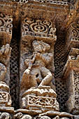 Orissa - Konarak - The Sun Temple, the hall of offerings (bhoga mandapa) also called nata-mandir (hall of dancers) because of the multitude of carvings of musicians and dancers