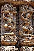 Orissa - Konarak - The Sun Temple, the hall of offerings (bhoga mandapa) also called nata-mandir (hall of dancers) because of the multitude of carvings of musicians and dancers