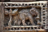 Orissa - Konarak - The Sun Temple, the hall of offerings (bhoga mandapa) also called nata-mandir (hall of dancers) because of the multitude of carvings of musicians and dancers