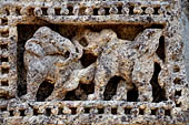 Orissa - Konarak - The Sun Temple, the hall of offerings (bhoga mandapa) also called nata-mandir (hall of dancers) because of the multitude of carvings of musicians and dancers 