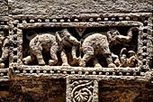 Orissa - Konarak - The Sun Temple, the hall of offerings (bhoga mandapa) also called nata-mandir (hall of dancers) because of the multitude of carvings of musicians and dancers