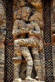 Konarak - Orissa. The Sun Temple, decorations of the platform.