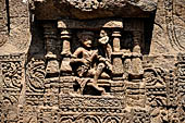 Orissa - Konarak - The Sun Temple, decorations of the tower.
