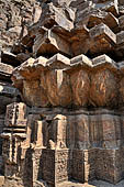 Orissa - Konarak - The Sun Temple. The extant remains of the tower 