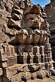Orissa - Konarak - The Sun Temple. The extant remains of the tower 