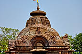 Orissa - Bhubaneshwar. Mukteswara temple, the torana. 