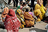 Orissa - Puri, the Grand road, the main street of Puri. Lined with bazaars and stalls the road is is usually jammed with pilgrims.