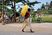 Orissa - Puri, around the holy tank called Narendra Sagar. 