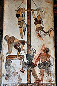 Orissa - Raghurajpur. Murals. 