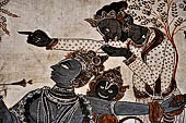 Orissa - Raghurajpur. Murals. 