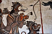 Orissa - Raghurajpur. Murals. 