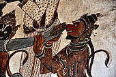 Orissa - Raghurajpur. Murals. 