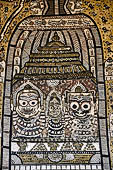 Orissa - Raghurajpur. Murals. 