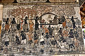 Orissa - Raghurajpur. Murals. 