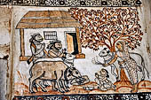 Orissa - Raghurajpur. Murals. 