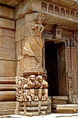 Orissa - Bhubaneswar. Rajarani temple, monumental gates of the jagamohana. 