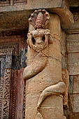 Orissa - Bhubaneswar. Rajarani temple, naginis. 