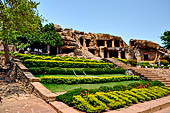 Orissa - Bhubaneswar. Udaigiri, the entrance of the site.
