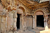 Udaigiri Cave 1 Rani Gumpha Queen's Cave - The ground floor, archway of the northern corner.