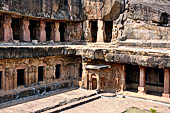 Udaigiri Cave 1 Rani Gumpha Queen's Cave - the main facade with the left wing