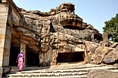 Orissa - Bhubaneswar. Udaigiri, nearby the Hati Gumpa (cave n14).