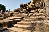 Orissa - Bhubaneswar. Udaigiri, nearby the Hati Gumpa (cave n14).
