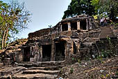 Khandagiri hill, Tatowa Gumpha No.1 and n 2  the 'Parrot Caves'.  