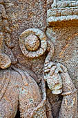Udayagiri - four-armed Avalokitesvara statue in the field near the Monastery n 1.