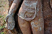 Udayagiri - four-armed Avalokitesvara statue in the field near the Monastery n 1.
