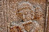 Udayagiri - Udayagiri II excavations. Detail of the carved stone stele.