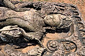 Udayagiri - Udayagiri II excavations. Four-armed Avalokitesvara statue in the field near the Monastery n 2.
