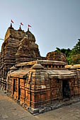 Orissa - Bhubaneswar. Vaital deul, general view of the temple. 