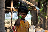 Orissa - The village of Hirapur.