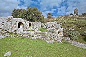 Pantalica Sicily Stock pictures