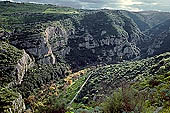 Pantalica Sicily stock photographs