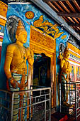 Aluvihara cave temples - Cave 2. The cave entrance. 