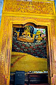 Aluvihara cave temples - Cave 2. The cave entrance. 