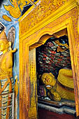 Aluvihara cave temples - Cave 2. The cave entrance. 