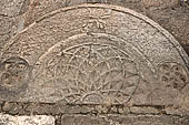 Aluvihara cave temples - Moonstone. 