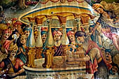 Mulkirigala cave temples - Third terrace. The Parinirvana Buddha cave temple.