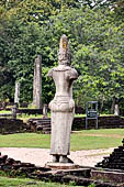 Polonnaruwa - The Bodhisattva shrine in the Quadrangle. 
