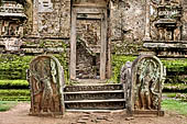 Polonnaruwa - The area of the Alahana Pirivena (Monastery of the Cremation Grounds). The Lankatilaka (Ornament of Lanka).