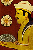Kandy - The Sacred Tooth Relic Temple, the tunnel 'ambarawa' giving entrance to the Drummers Courtyard. 
