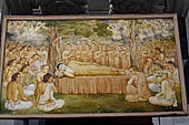 Kandy - The Sacred Tooth Relic Temple, paintings of the New Shrine Room. 