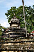 Kandy - The Temple of the Sacred Tooth.  Buildings of the Royal Palace immediately surrounding the temple. 