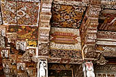 Kandy - The Sacred Tooth Relic Temple, decorations of the main shrine. 